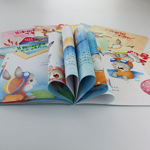 萌兔哈奇奇系列（全10册） 儿童情商品格情绪管理成长绘本 商品图7