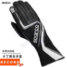 SPARCO手套 卡丁 防寒 防雨 硅胶掌纹 RECORD WP