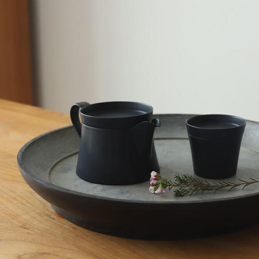 「中国 李祖日」木器 茶道具 茶托 托盘 敷板 商品图0