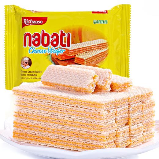 纳宝帝奶酪味威化饼干145g 商品图0