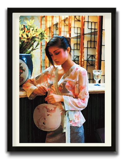 日本香兰社制作 “上海女人”版画 粉面桃花 No.17 限量50幅 商品图1