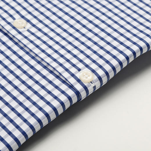 METTE男士蓝格子衬衫 7103002 商品图4