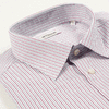 METTE男装男士纯棉白色彩条衬衫 7103006 商品缩略图3