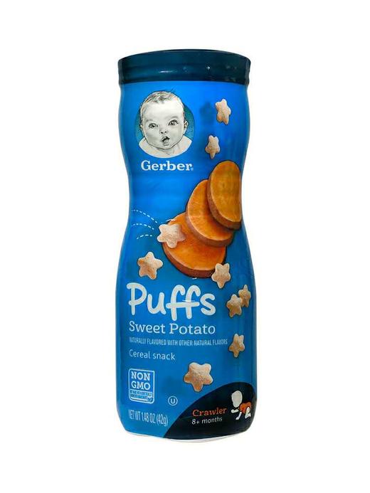 嘉宝 甜薯味/香草味 星星泡芙42g 商品图1