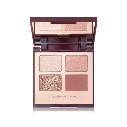 CharlotteTilbury CT四色奢彩眼影盘 明眸 哑光大地色不易脱妆 商品图1