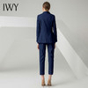 IWY/藏青色长袖西装长裤套装CP10316 商品缩略图2