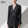 IWY/黑色长袖西装长裤套装CP10380 商品缩略图1