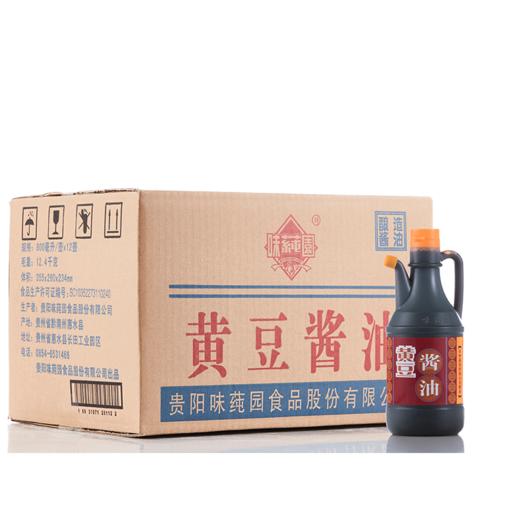 味莼园黄豆酱油800ml 商品图3