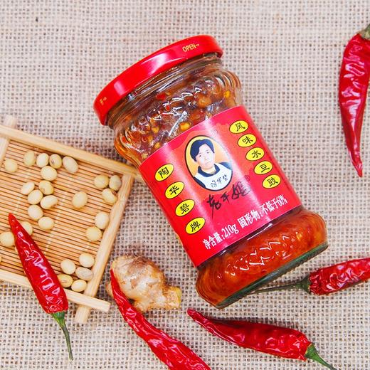 老干妈风味水豆豉210g/瓶 商品图0