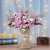 【含花篮】云南天然勿忘我干花花束真花装饰家居摆设小清新插花瓶 商品缩略图2