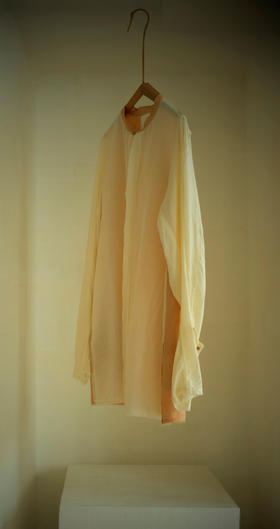 Phaedo 米白拼日光黄一粒扣上衣