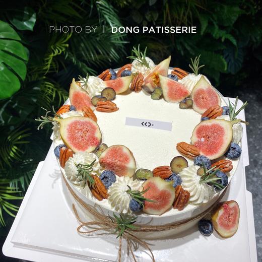  INR风 无花果奶油蛋糕 商品图0