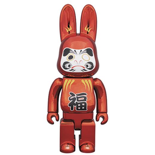 Bearbrick长耳达摩红400% 商品图0