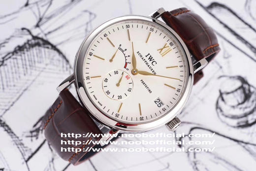 N新品 颜值巅峰IWC旗下最耀眼的明星，万国长动能专家全新的柏涛菲诺八日链腕表【表壳】316L精钢表壳，打磨抛光非常圆润，后盖编码一表一号（绝不重复） 商品图5