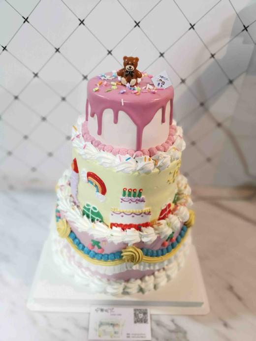 三层复古蛋糕 下单前请仔细阅读商品详情 商品图0