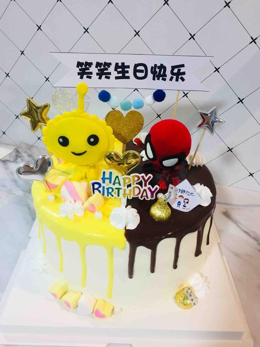 翻糖七仔 双面蛋糕 提前两天预定 下单前请仔细阅读商品详情 商品图1