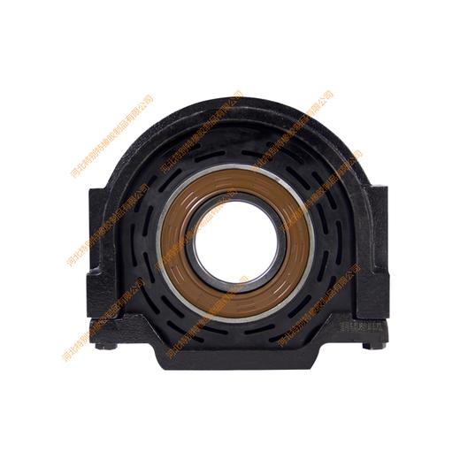 J6自卸车吊架总成（槽钢黑）（孔径253mm）（单价=1个，5个=1箱）/J6自卸车传动轴吊架总成/J6自卸车传动轴过桥总成、J6总成 商品图0