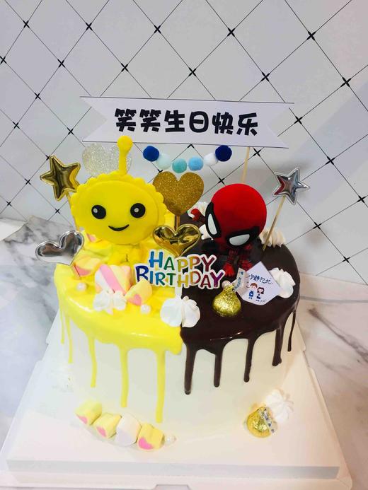 翻糖七仔 双面蛋糕 提前两天预定 下单前请仔细阅读商品详情 商品图0