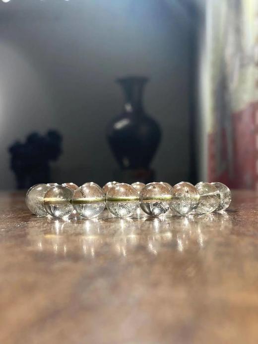 天然白水晶圆珠手链， 顺丰包邮 商品图2