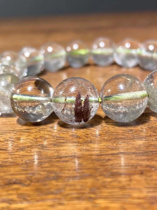 天然白水晶圆珠手链， 顺丰包邮 商品图1