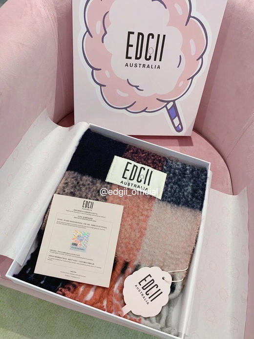 ☁EDGII X Cotton Candy☁「棉花糖羊毛围巾」 商品图11