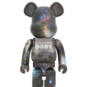 Bearbrick星空千秋400%+100%