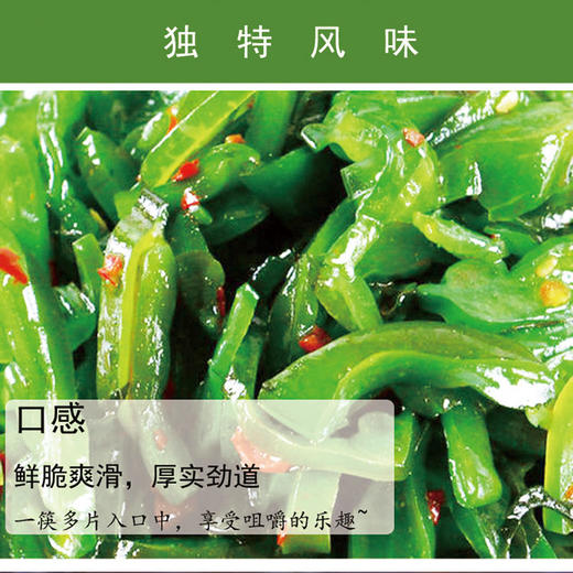 【400g×2袋】即食裙带菜海藻沙拉小菜香辣海白菜酸甜脆嫩爽口下饭 商品图2