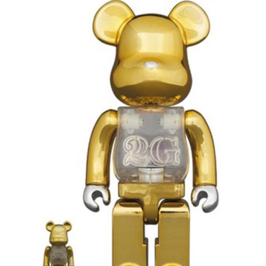 Bearbrick 2G Exclusive 金400% 商品图0