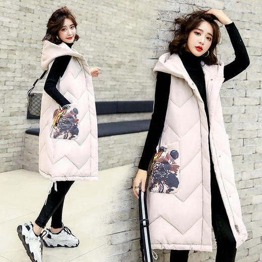 CQ-CB8260保暖连帽马甲外套 商品图3