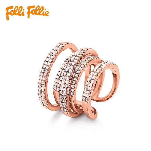 芙丽芙丽/Folli Follie 时尚潮流女士戒指S925银戒指套装 商品图0