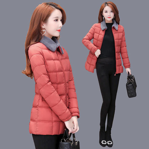 YW-YM-AB67时尚洋气保暖妈妈棉衣棉服外套 商品图3