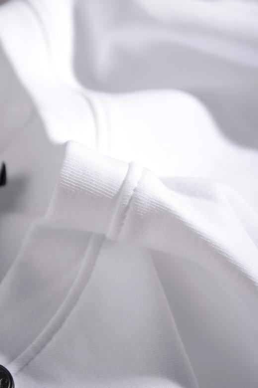 点此购买 石头岛简约纯黑纯白圆领袖章卫衣诱160906 商品图9