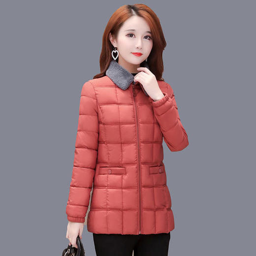 YW-YM-AB67时尚洋气保暖妈妈棉衣棉服外套 商品图0