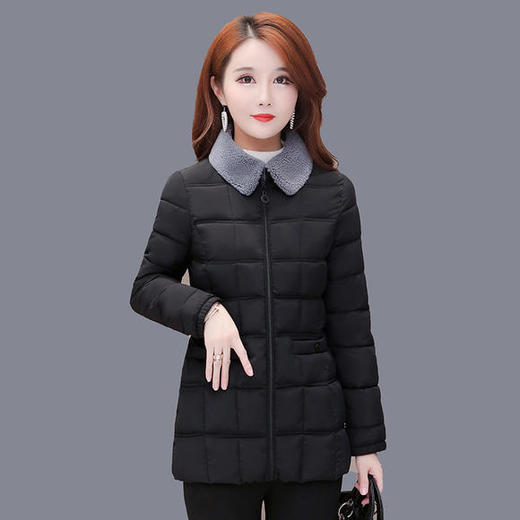 YW-YM-AB67时尚洋气保暖妈妈棉衣棉服外套 商品图1