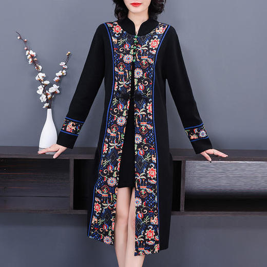 AHM-snwl9896新款秋装时尚复古大码外套 商品图2