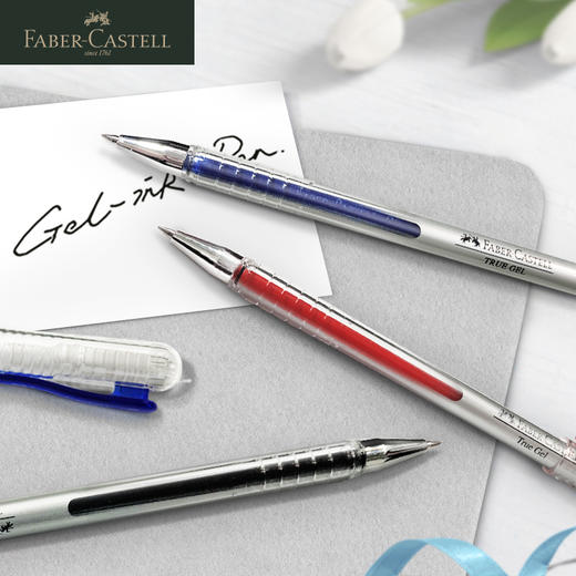 德国辉柏嘉 TRUE GEL中性笔  红蓝黑 商品图6