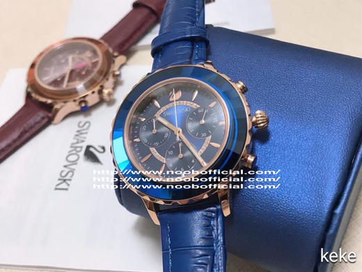 《下单备注颜色》支持专柜验货，原单货，SWAROVSKI【施华洛世奇】现货现货🔥Swarovski Octea的新作 绿水鬼水晶三眼 商品图7