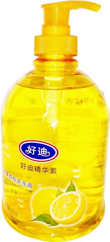 好迪精华素柠檬香型洗手液500ml 商品图0