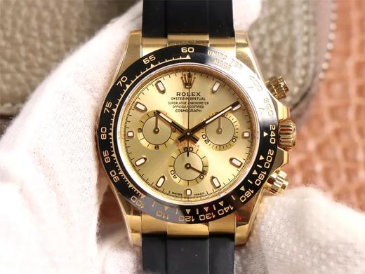 N劳li士迪通拿V8最终版本m116518ln-0042，单独真正4130机芯，精钢镀厚金，黄金表壳。表壳厚度和zp一致，全部计时功能100% 实现， 使用了订制版KIF避震器 商品图0