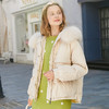 秋冬新款连帽大毛领短款羽绒服女加厚宽松外套 商品缩略图1