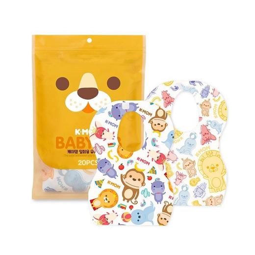 bgc 韩国K-MOM宝宝一次型围兜  20片装/包 商品图0