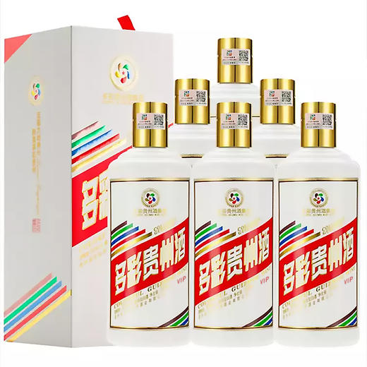 多彩贵州酒（VIP）53度酱香型白酒　一箱500ml*6瓶 商品图1