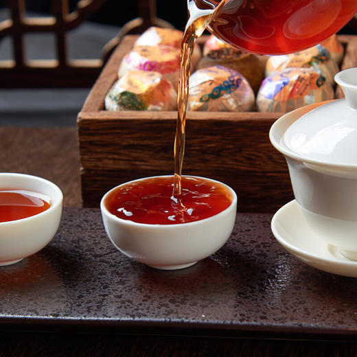 佛冈天然岳 小青柑500克大罐装 头采天然生晒工艺正宗新会小青柑普洱茶500克 柑普茶陈皮柑橘小青桔普金芽熟普茶叶 商品图3