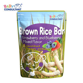 宝贝顾问韩国进口糙米条手指泡芙宝宝米条辅食儿童磨牙米条