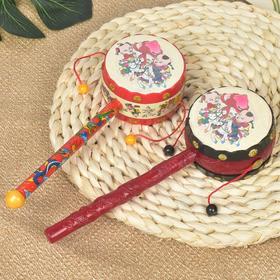 吉祥平安鼓儿童乐器玩具 