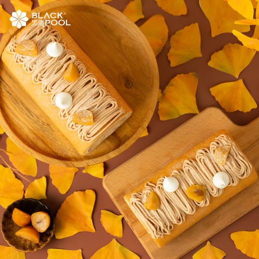 （单卷，随蛋糕配送）栗栗蛋糕卷x1卷，栗子奶油香气，轻盈顺滑，入口即化（茶歇） 商品图2