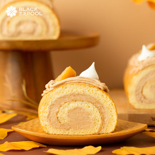 （单卷，随蛋糕配送）栗栗蛋糕卷x1卷，栗子奶油香气，轻盈顺滑，入口即化（茶歇） 商品图3