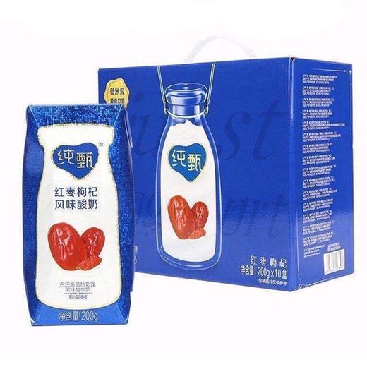 纯甄红枣枸杞风味酸牛乳利乐钻200g 商品图3