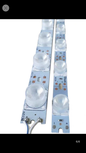 透镜侧打灯条3030系列不防水12v-100cm/18灯