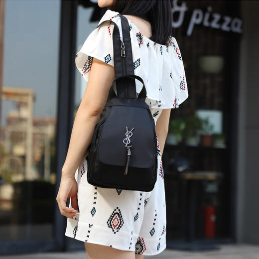 丁摩 户外休闲尼龙双肩背包203 商品图1